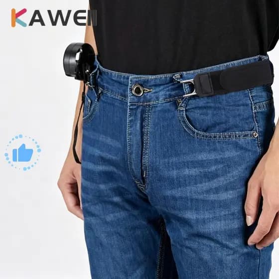 Cinto Elástico KAWEII , Gancho De Sem Fivela Unissex Confortável , Com De Cintura Ajustável
