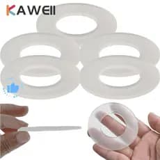 KAWEII 1/5 Unidades De Anel De Vedação De Parada De Água , Peça De Tanque De Vaso Sanitário , Arruela Válvula De Drenage
