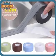 Fita De Calafetagem BOOM , Tira Selante De Cozinha Para Banheira De Banheiro À Prova De Mofo , Selador Colorido De Azule