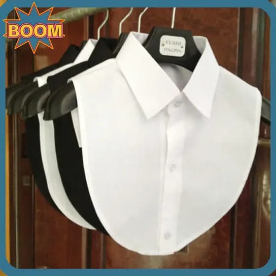 BOOM Blusa Feminina Com Gola Falsa , Acessórios De Roupas Vintage