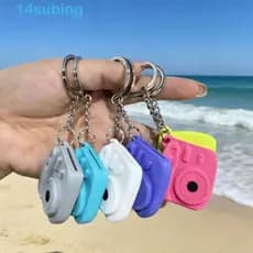 SUBING Mini Chaveiro Para Câmera , Pingente Decorativo Portátil Com Impressão 3D , Ornamento De Suspensão Bolsa Multiuso
