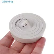 Capa De Rolha De Água Para Caminhada Com Anel De Suspensão , Resistente A Odores , Banheira , Banheiro , Cozinha , Ralo