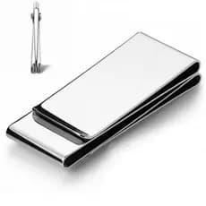 Clips Carteira Clipe De Dinheiro Bolso De Aço Inoxidável Metal Man's Bill Clamp Cartões De Crédito