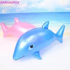 DARKHORSE Golfinho Inflável Bonito Brinquedos Ao Ar Livre Flutuador Colchão De Sopro Brinquedo Piscina Festa Infláveis
