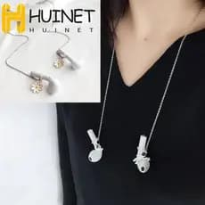 Corrente De Fone De Ouvido Anti-Perda HUINET , Cordão Para Fones , Correntes Colar