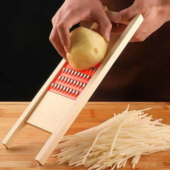 DAIGA Ralador De Alimentos Ferramentas De Cozinha Manuais Pepino Batata Frutas Queijo Fatiador