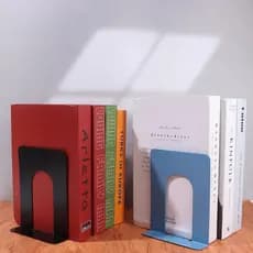 HUIYANG Suportes De Mesa , Suporte De Livro De Ferro Em Forma De L , Simples INS Durável Rack Escritório Escolar