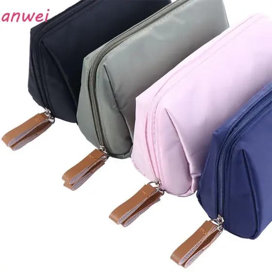 ANWEI Bolsas De Maquiagem Moda Organizador De Viagem Bolsa Organizadora Estojo Quadrado Estojos Cosméticos