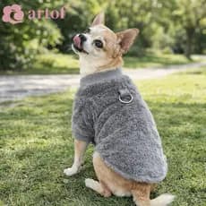 Moletom De Lã ARTOF Para Cachorro , Suéter Macio Dupla Face Animais De Estimação , Roupas Grossas Cachorros De Inverno