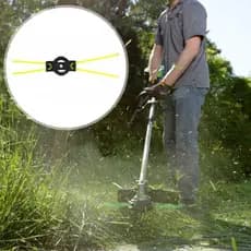 DAHUO 5 Peças De Acessórios Para Cortador , Corda De Grama De Substituição Simples , Removíveis Jardim De Capina