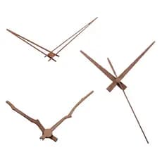 Kits De Ponteiros De Agulhas De Parede De Madeira Para Relógio Bricolage E Reparo (Sem Movimento)
