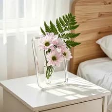 Vaso De Flores Hidropônico , Moldura Decorativa , Peças Centrais De Mesa Para Casa , Quarto , Sala De Estar , Casamento