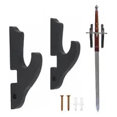 Montagem Na Parede Ajustável Espada Suporte Samurai Gancho Cabide Para Japonesa Katana Tanto Faca Varinha Mágica Exibiçã