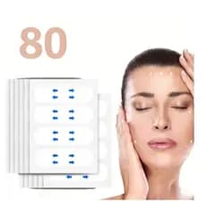 Adesivos 80 Peças Invisíveis Face Lift Fita Rosto Facial Adesivos