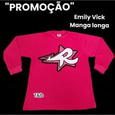 Camiseta manga longa Emily Vick Novos Elementos