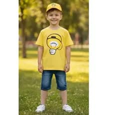 Kit Camiseta + Boné Leozinho lâmpada Emily Vick