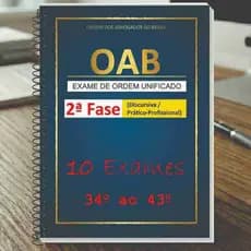 OAB - 2a FASE (DISCURSIVA) 2025 - Apostila de Provas + Gabarito/Respostas + Folhas de Rascunho