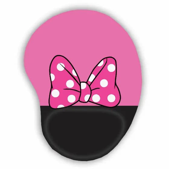 Mouse Pad com Apoio de Pulso Minnie Ergonômico