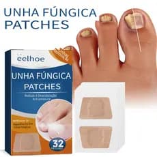 [Entrega 24 horas]50 Peças Adesivos para Cuidados com Unhas - Auxiliar no Tratamento de Onicomicose