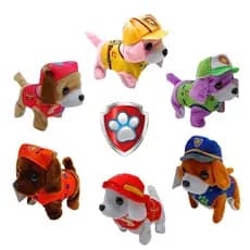 Cachorrinho De Brinquedo Eletronico Da Patulha ,anda E Late