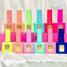 Kit c/12 Esmalte em Gel Coleção NEON De Unha Tintin Nail 12ml Alta qualidade Is time to Neon Carnaval