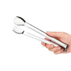 Pegador de Carne Inox 19cm Grande Multiuso Cozinha para Churrascaria Restaurante