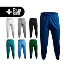 Plus Size | Calça masculina 100% algodão antialérgica