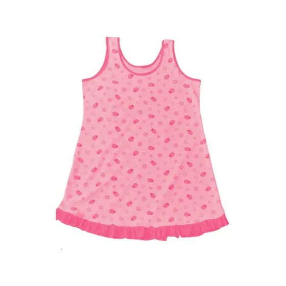Camisola regata com babado 100% algodão