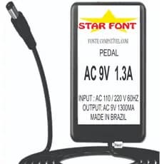 Fonte AC 9V 1.3A Para Pedal Pedaleira Digitech