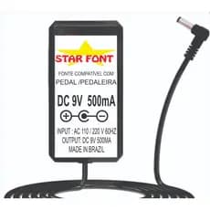 Fonte DC 9V Para Pedal Pedaleira Line 6