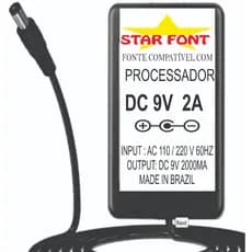 Fonte DC 9V Para Processador Estatístico Shimadzu