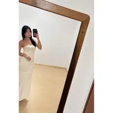 Vestido Suplex Longo Feminino Tomara Que Caia
