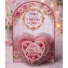 Card Grande Coração Personalizado Dia das Mães | Mimo Dias Das Mães