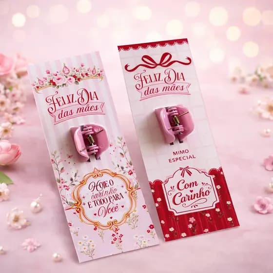 Card Dia das Mães | Card Para Brincos | Card Para Presilhas | Card para Xuxinha | Mimo Dia das Mães | Dia das Mães
