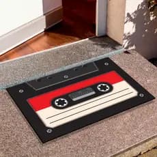 Tapete Tapete Capacho Porta de Entrada Decorativo Fita Divertido Perfeito Para Decorar Sua Porta De Entrada Super Oferta