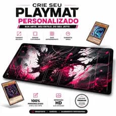 Playmat Personalizado Premium para Jogos de Carta Magic YuGiOh Alta Qualidade MEGA OFERTA