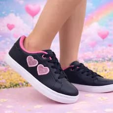 Tênis Infantil Feminino Escolar Confortável Durável Leve Barato Promoção Menina LVE