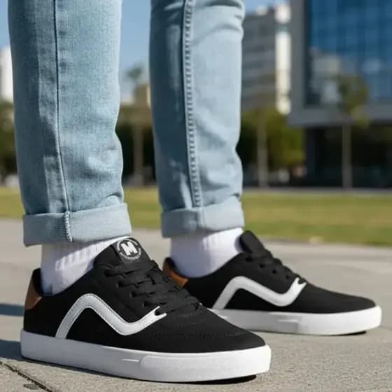 Tênis Infantil Molekinho Masculino Preto Confortável Leve Escolar Dia a Dia Original
