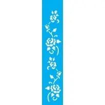 Stencil OPA Ramos Rosa II 6x30cm - 958