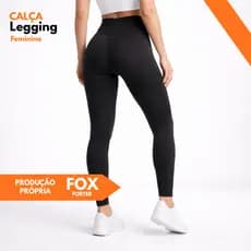 Calça Legging Feminina Peluciada Confortável Quente