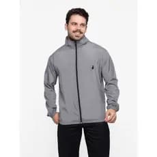 Casaco Corta vento Jaqueta Frio Masculina Lisa com Ziper Moda Fitness Treino Frio Chuva