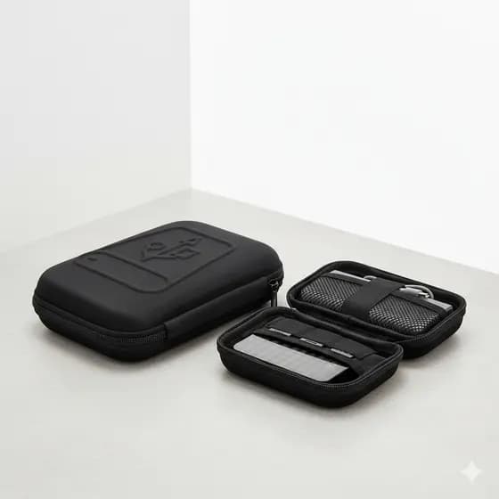 Hard Case Capa Hd Externo Power Bank Pendrive Estojo Oferta