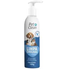Limpador de Orelhas Ouvidos Ceras para Cachorro e Gato Pet Clean - 100 g