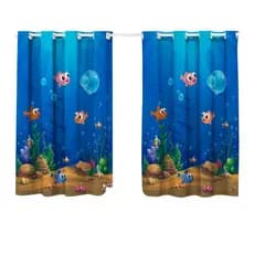 Cortina Quarto Infantil Criança Bebe Pequena Menino Menina Decoração Varao Simples Basica Ludica
