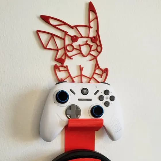 Suporte para Controle Xbox One, Ps5, Ps4, Ps3 E Headset Fone de ouvido Com Fita dupla face
