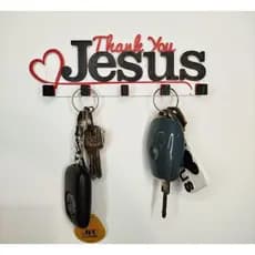 Porta chaves decorativo 3 cores com fita dupla face