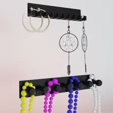 Kit Organizador Joias Bijuterias Aneis Suporte Colar Pulseira