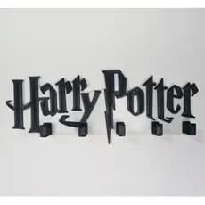 Porta chaves Harry Potter suporte decoração presente