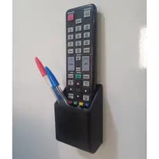 Suporte de Parede para Controle Remoto TV Ar Condicionado Canetas