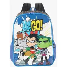Mochila Escolar Jovens Titans Grande Original Luxcel
